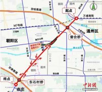 通马路10月1日通车 北京城市副中心与亦庄新城再添交通大动脉